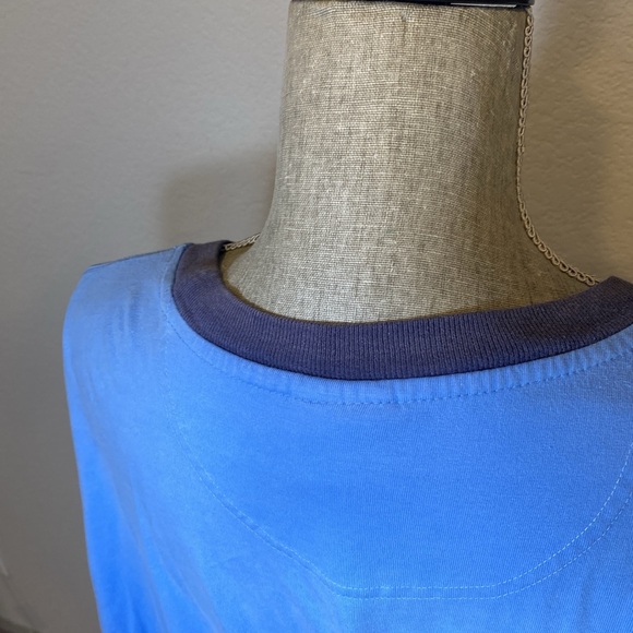 Vintage Y2K Dallas Cowboys Blue and Navy T Shirt with Star - Picture 7 of 10